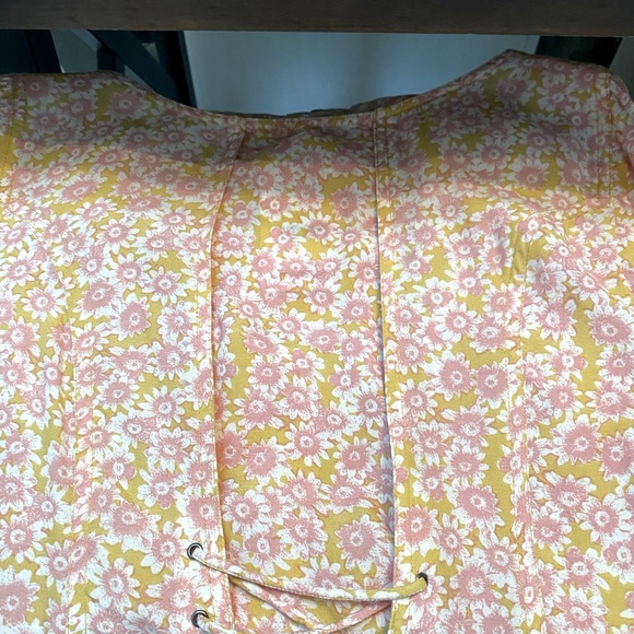 Free People Mini-Dress, Floral, Lace-Up, S - Picture 9 of 12
